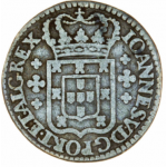 D. João V 6 Vinténs (120 Réis) n/d, prata